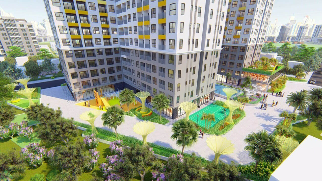 Mang đến cho cư dân một không gian sống thoáng mát