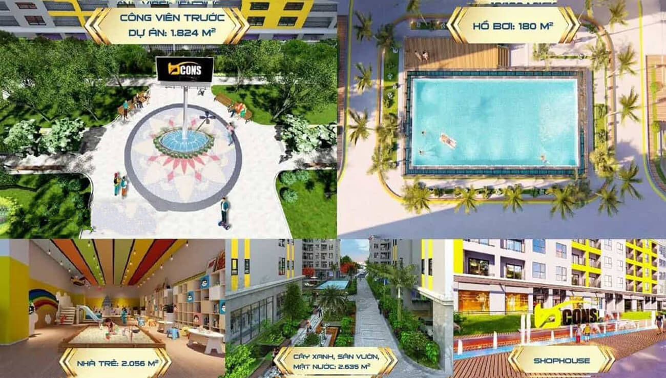 Mang đến cho cư dân một không gian sống tiện nghi