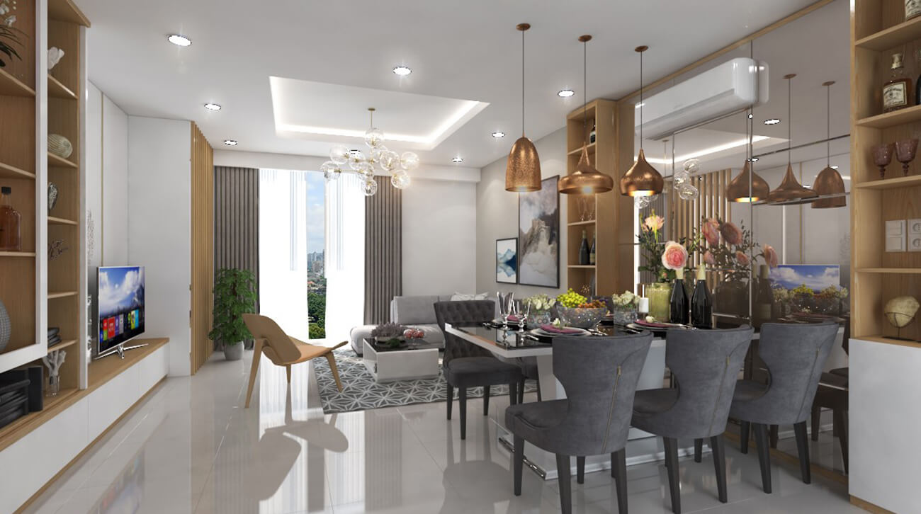 Mẫu thiết kế nội thất tinh tế