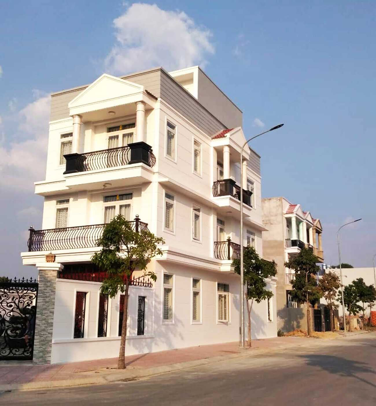 Nhà phố đã được xây dựng