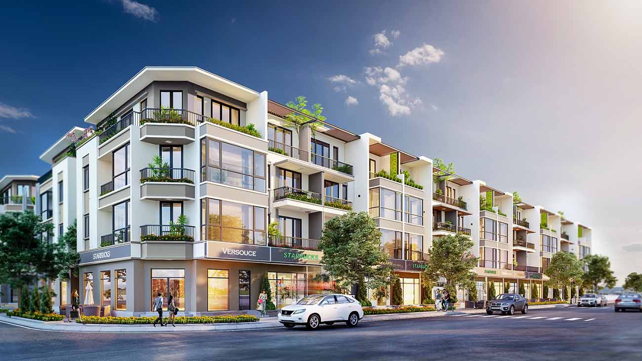 Nhà phố hiện đại