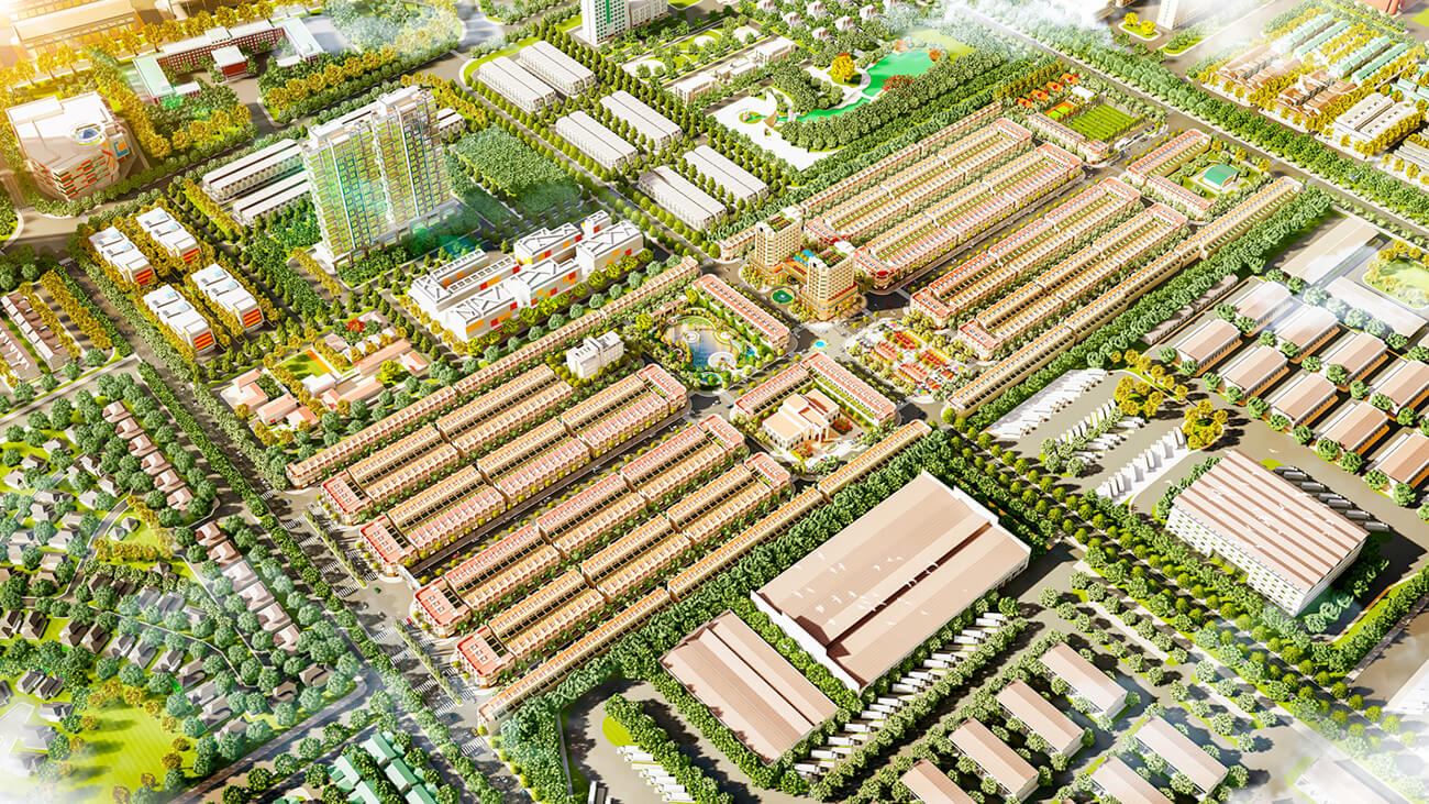 Nhiều nền đất để xây dựng nhà phố và shophouse