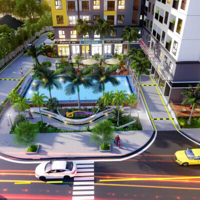 Nội khu hiện đại sang trọng cho cư dân