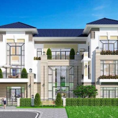 Phối cảnh nhà phố mẫu 6x16