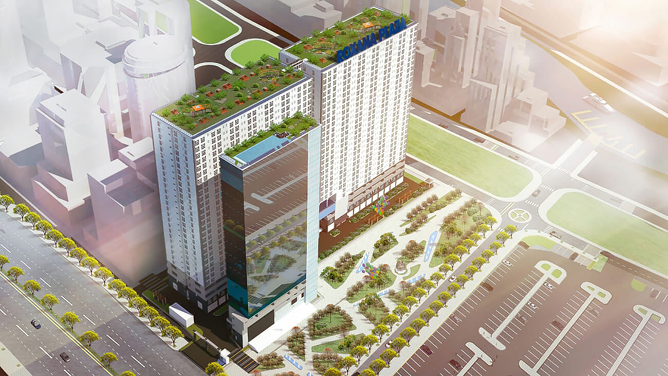 Phối cảnh tổng thể dự án