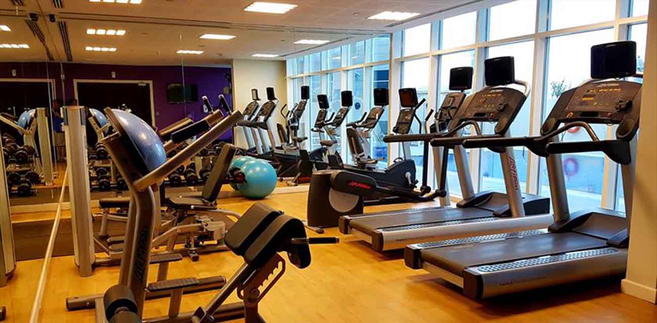 Phòng gym đầy đủ thiết bị