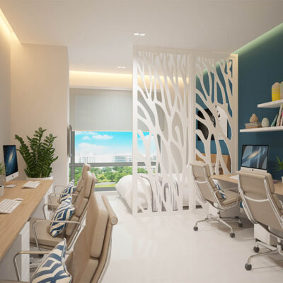 Phòng làm việc hiện đại