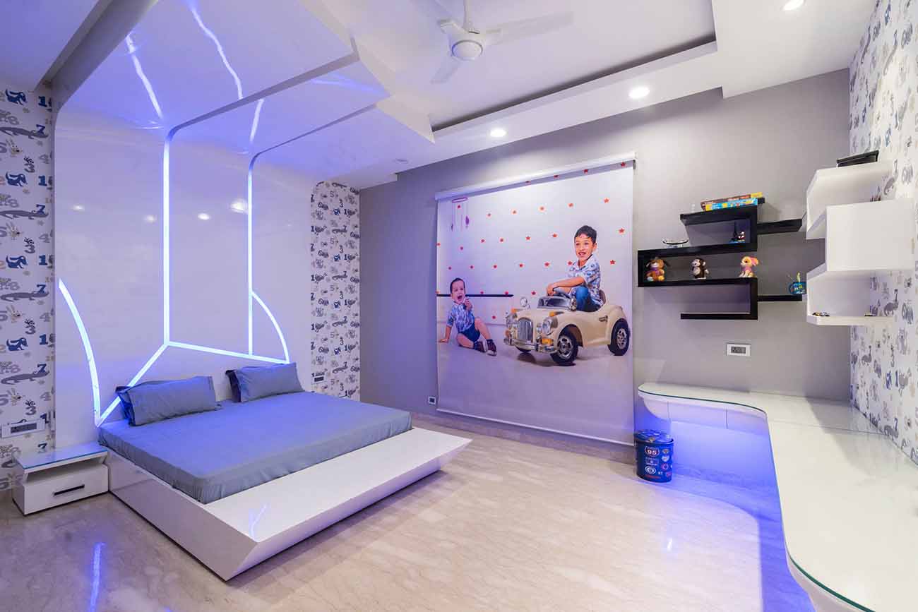 Phòng ngủ cho trẻ em phong cách hiện đại