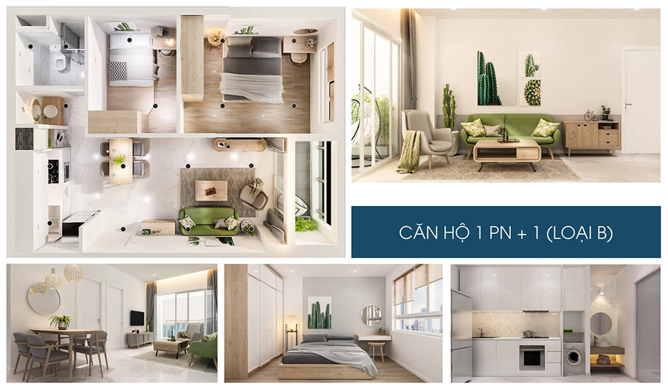 Thiết kế căn 1PN