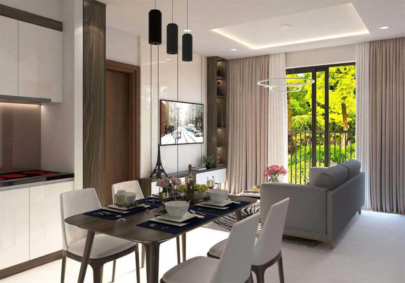 Thiết kế không gian mở thoáng đãng