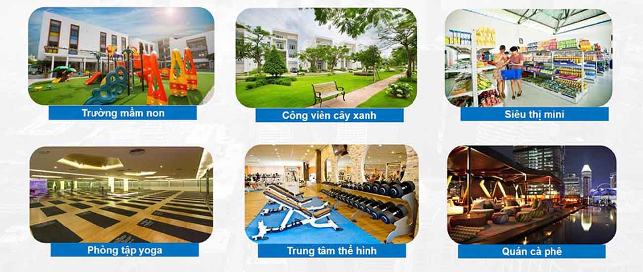 Tiện ích nội khu phong phú