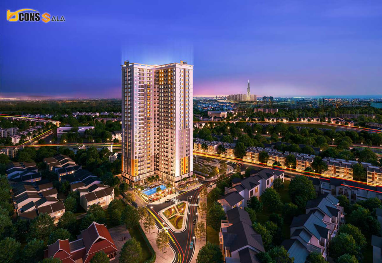 Tòa tháp thiết kế 29 tầng