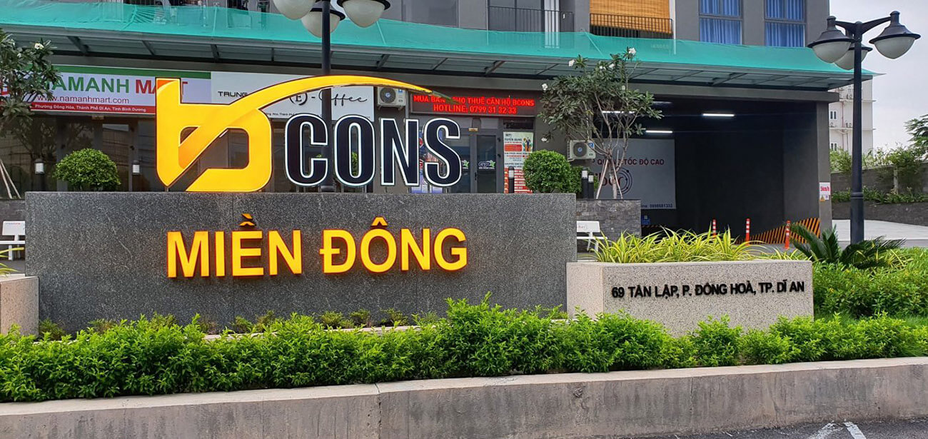 Vị trí ngay trung tâm Dĩ An