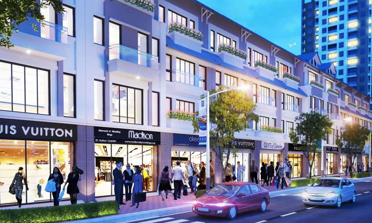 Đặc điểm thiết kế của shophouse