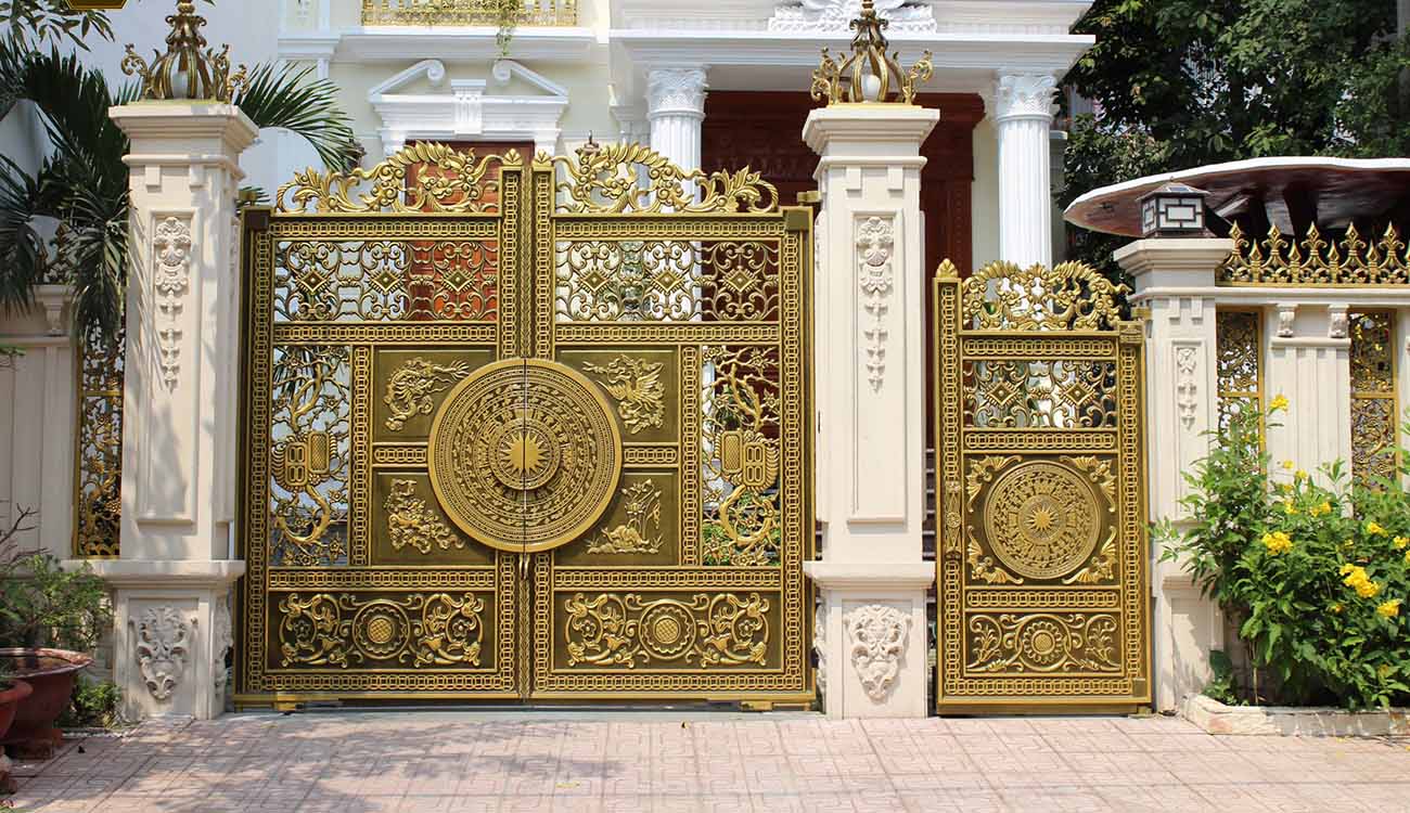 Kích thước cổng nhà theo phong thủy