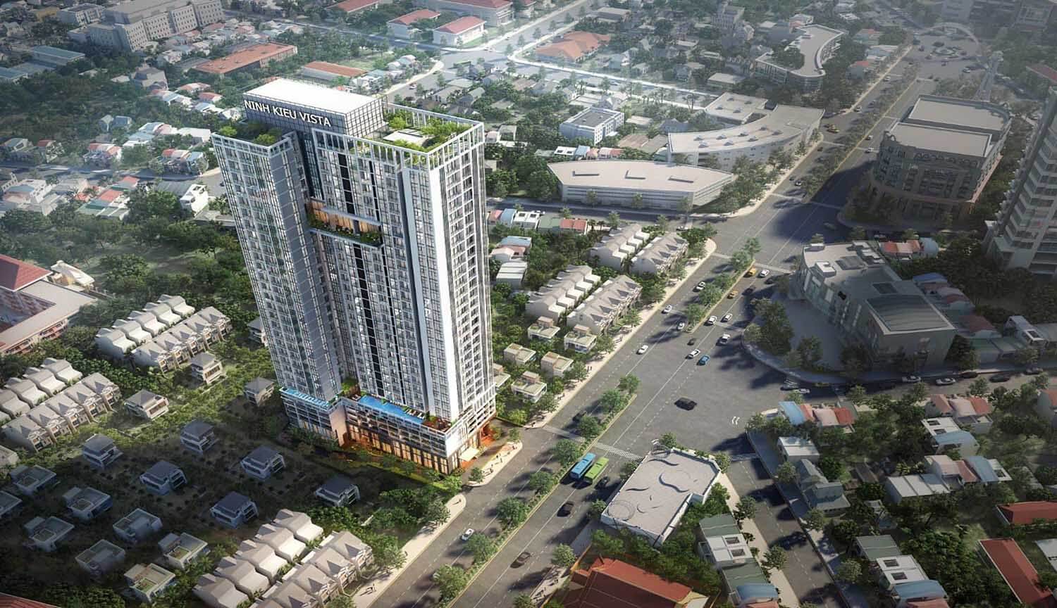 Nằm ngay mặt tiền Đại lộ Hòa Bình đắc địa