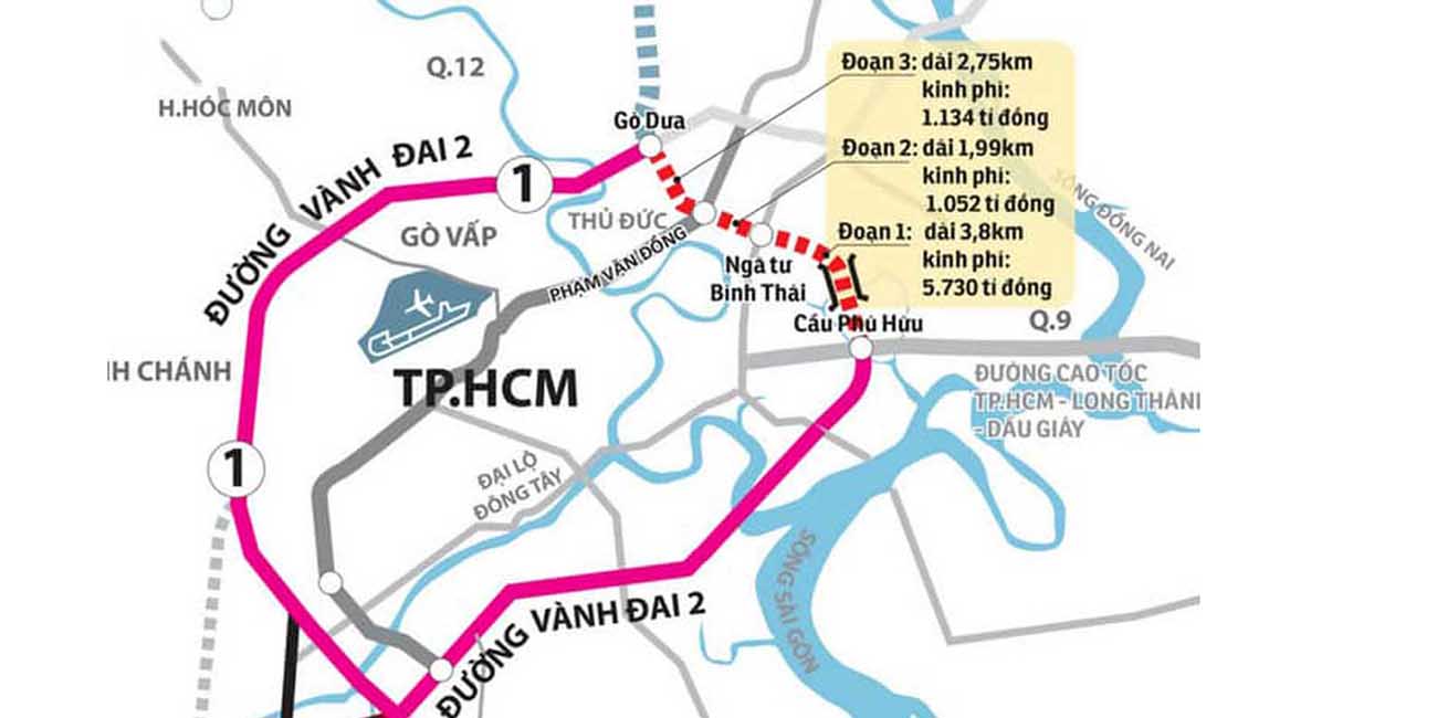 Thông tin và tiến độ đường Vành Đai 3