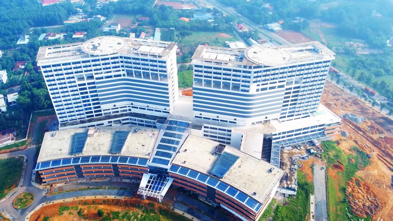 Tiến độ thi công bệnh viện 1500 giường mới nhất 2022