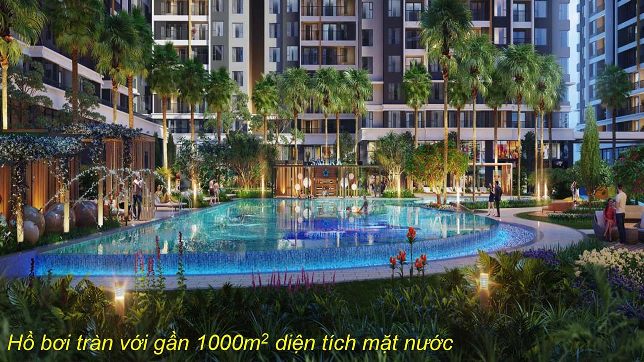 Hồ bơi tràn viền phá cách