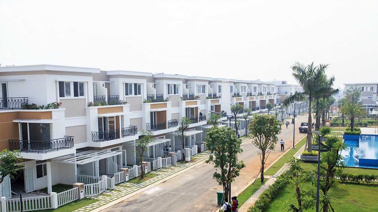 Mẫu dãy nhà phố The Green Village