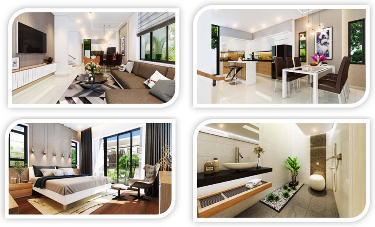 Thiết kế nội thất nhà phố Trần Anh Riverside