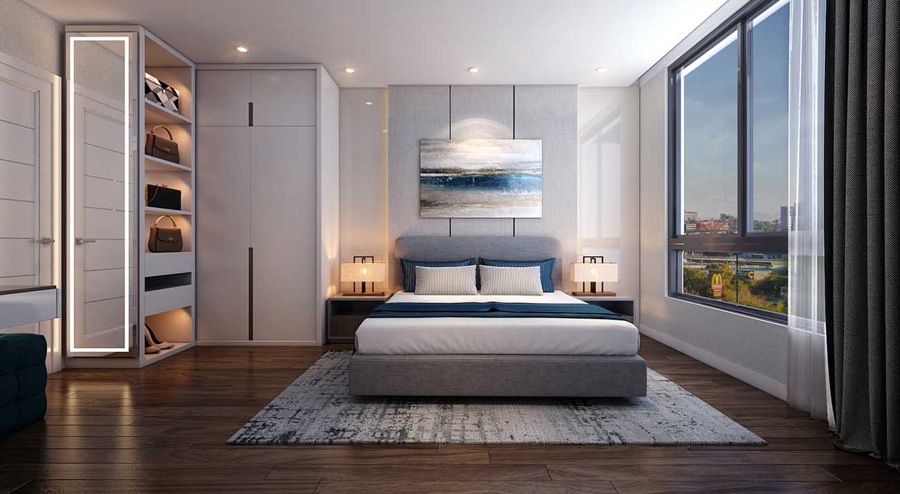 Thiết kế phòng ngủ hiện đại