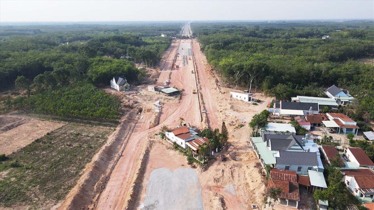 Còn 2km chưa thông xe tại phường Chánh Phú Hòa, Bến Cát