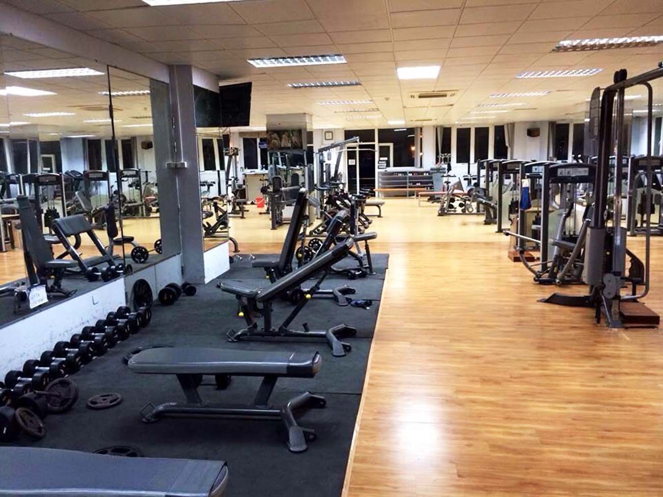 Phòng tập gym tiên tiến