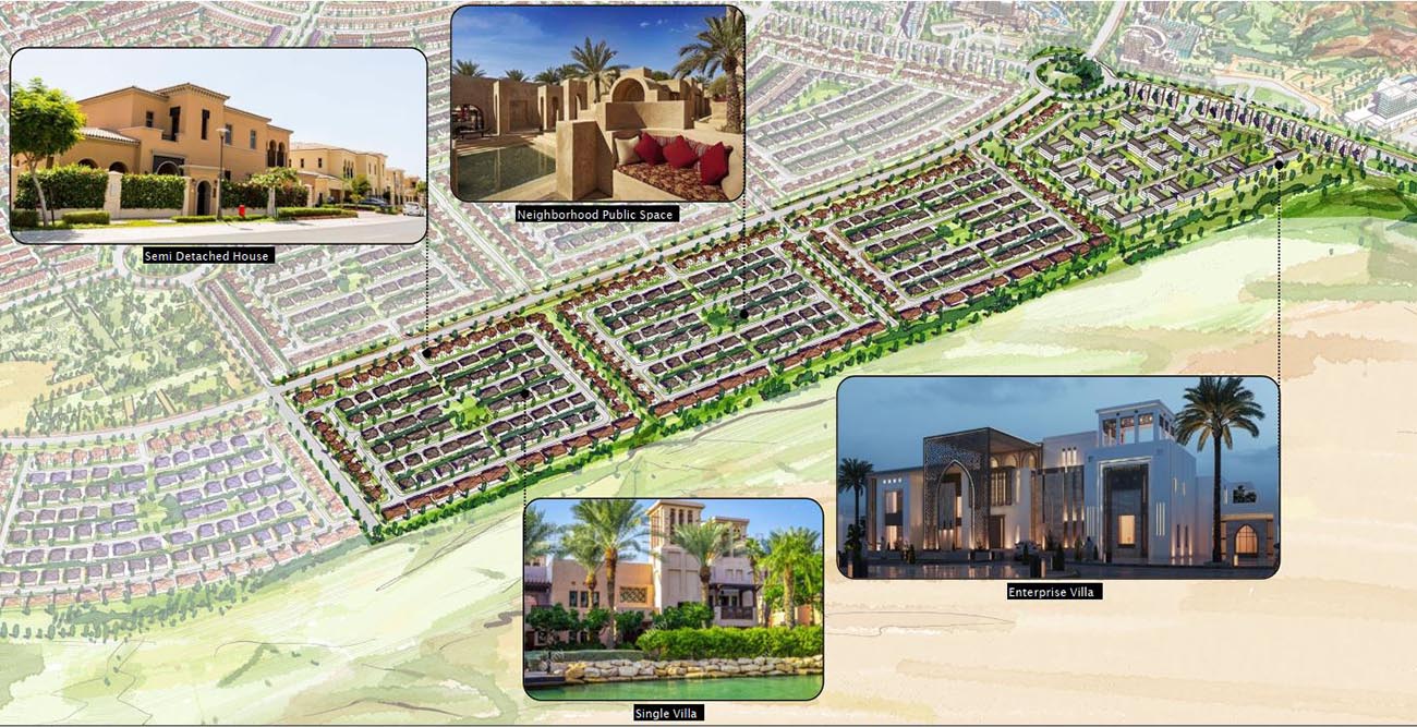 Villa, biệt thự song lập phong cách Dubai