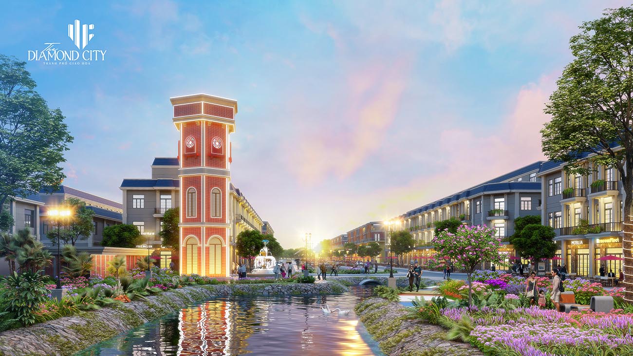 Dự án The Diamond City - Khu dân cư Quốc Linh