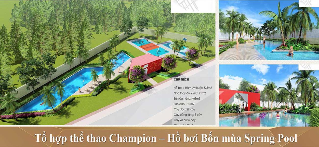 Khu thể thao hỗn hợp và Hồ bơi Bốn Mùa 