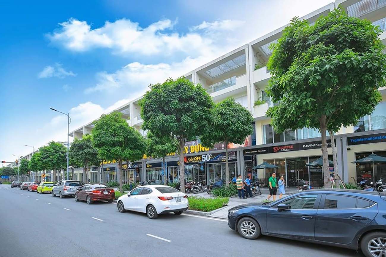 Nhà phố thuận lợi cho việc kinh doanh