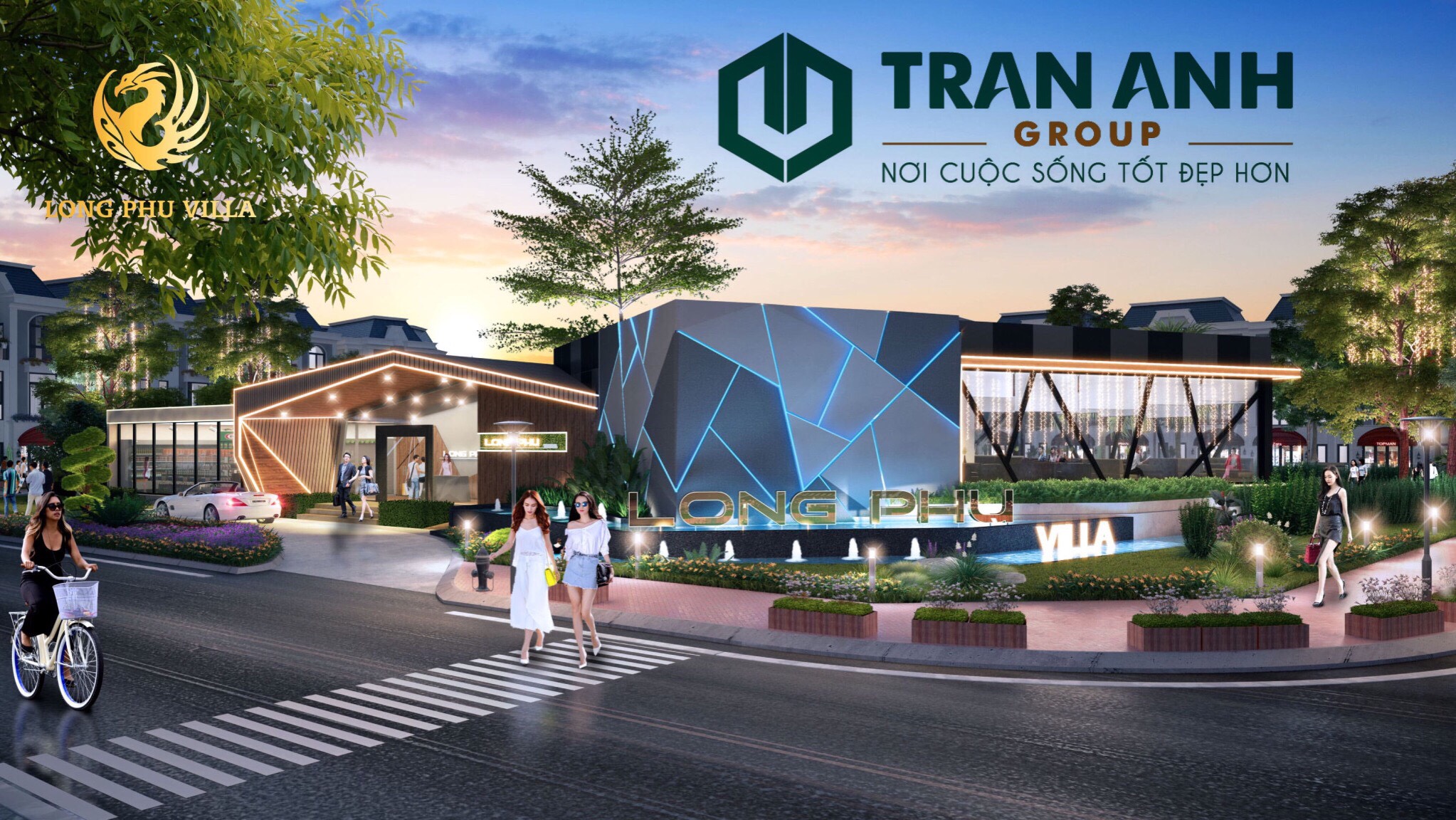 Chủ đầu tư Trần Anh Group uy tín cho dự án Long Phú Villa