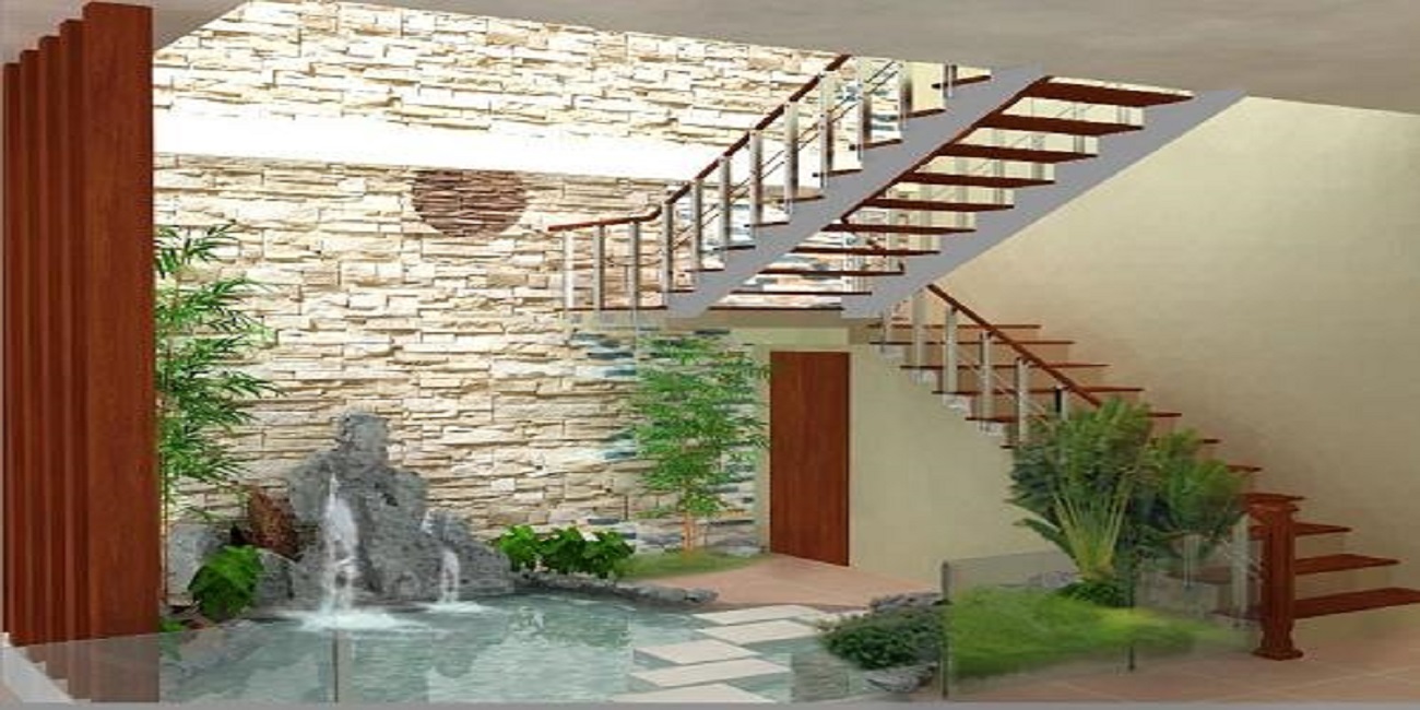 Những lý do nên dùng đá ốp giếng trời