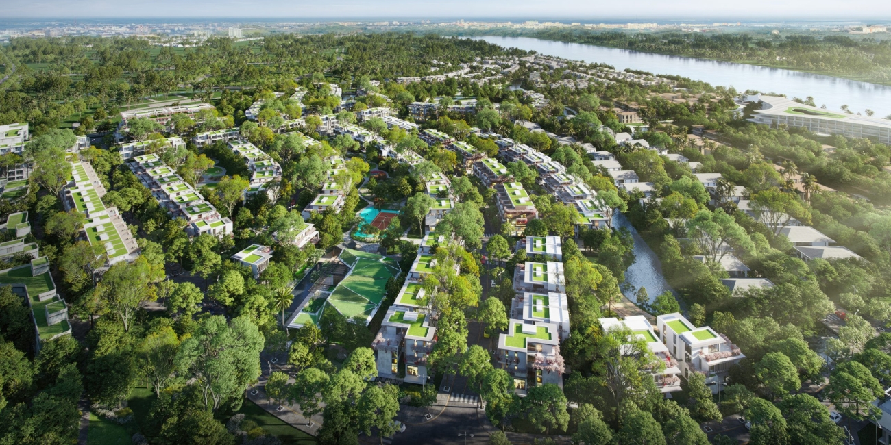 Eco Village Saigon River đang triển khai bán những sản phẩm xây dựng tại phân khu Blue Forest