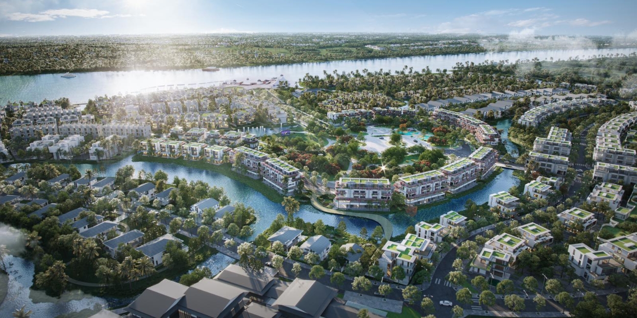 Hình ảnh nhà mẫu của các sản phẩm tại dự án Eco Village Saigon River