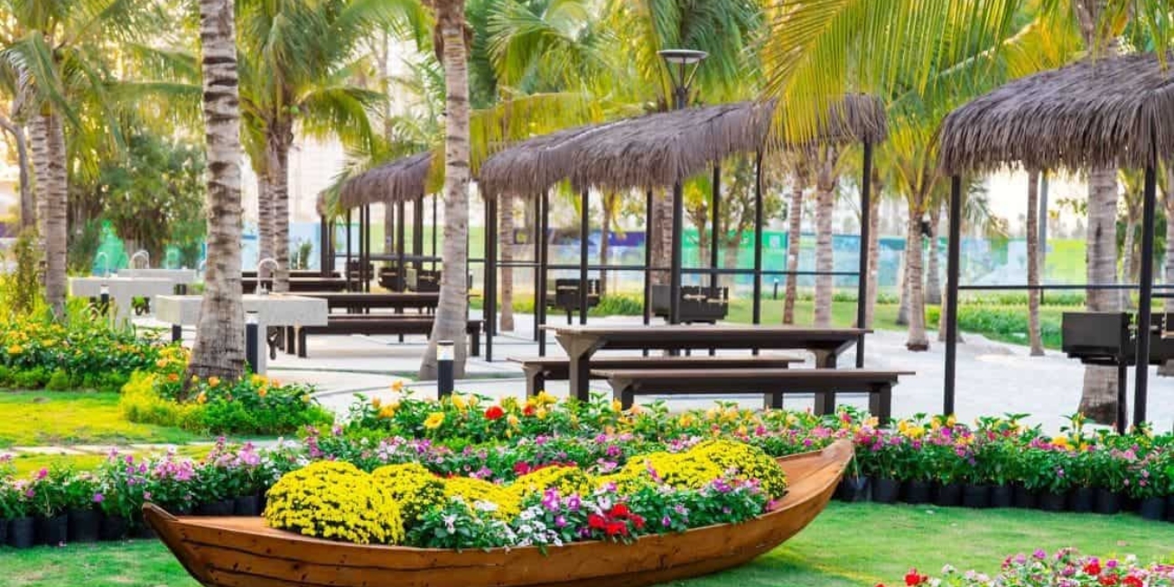 Khu tiệc nướng BBQ