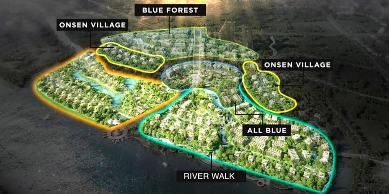 Mặt bằng dự án Eco Village Saigon River