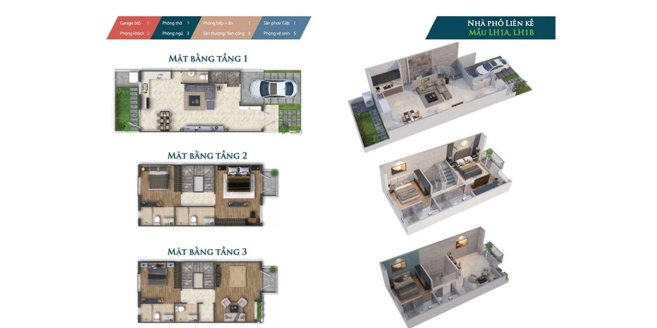 Mặt bằng thiết kế nhà phố