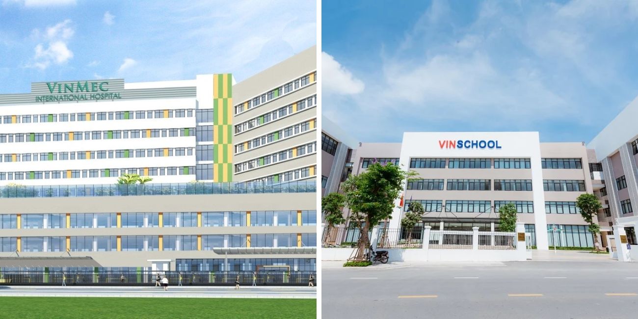 The Opus One có bệnh viện Vinmec, trường học Vinscchool đẳng cấp quốc tế