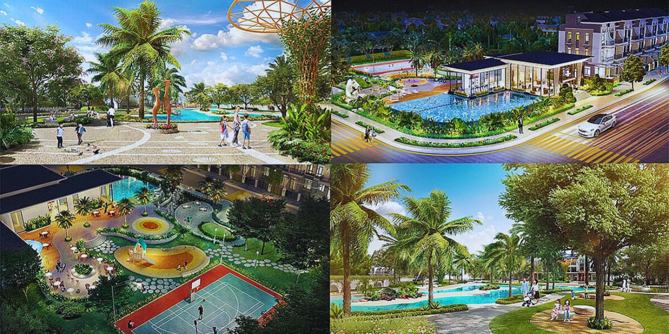Tiến độ xây dựng hệ thống tiện ích nội khu