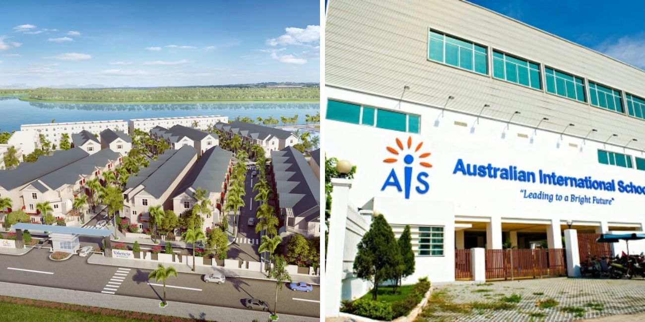 Dự án Valencia Riverside gần trường học quốc tế Úc AIS
