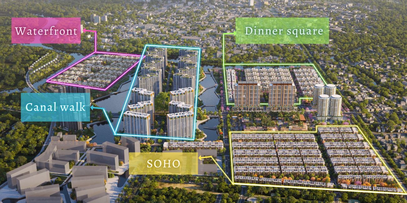 Vị trí dự án Soho có những ưu điểm nào?
