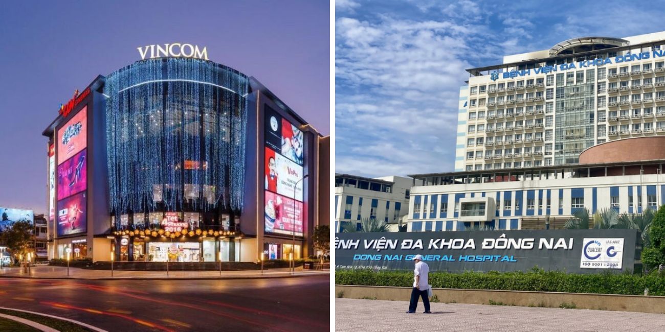 Từ Aqua City cư dân dễ dàng đến Vincom Biên Hòa, bệnh viện Đồng Nai