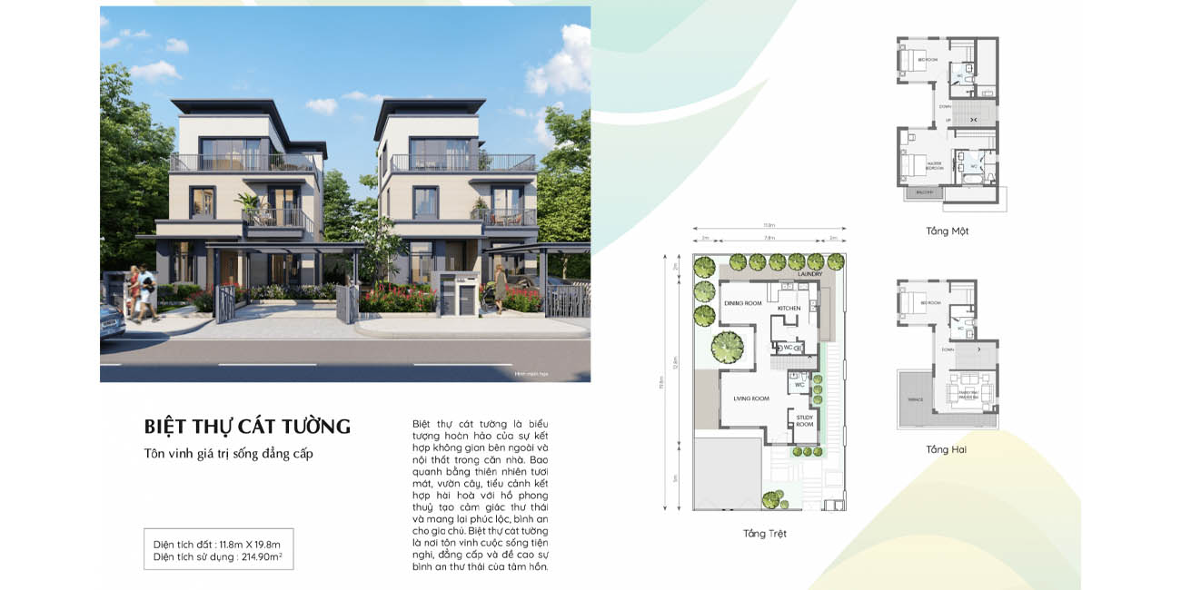 Biệt thự cát tường Swan Park