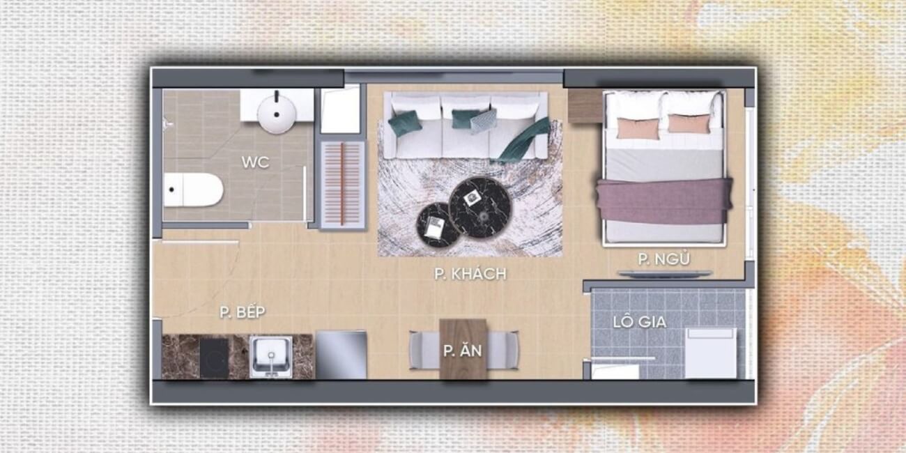Căn hộ Studio tại Glory Heights