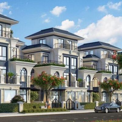 Diện tích toàn khu biệt thự Verosa Park quy mô lớn