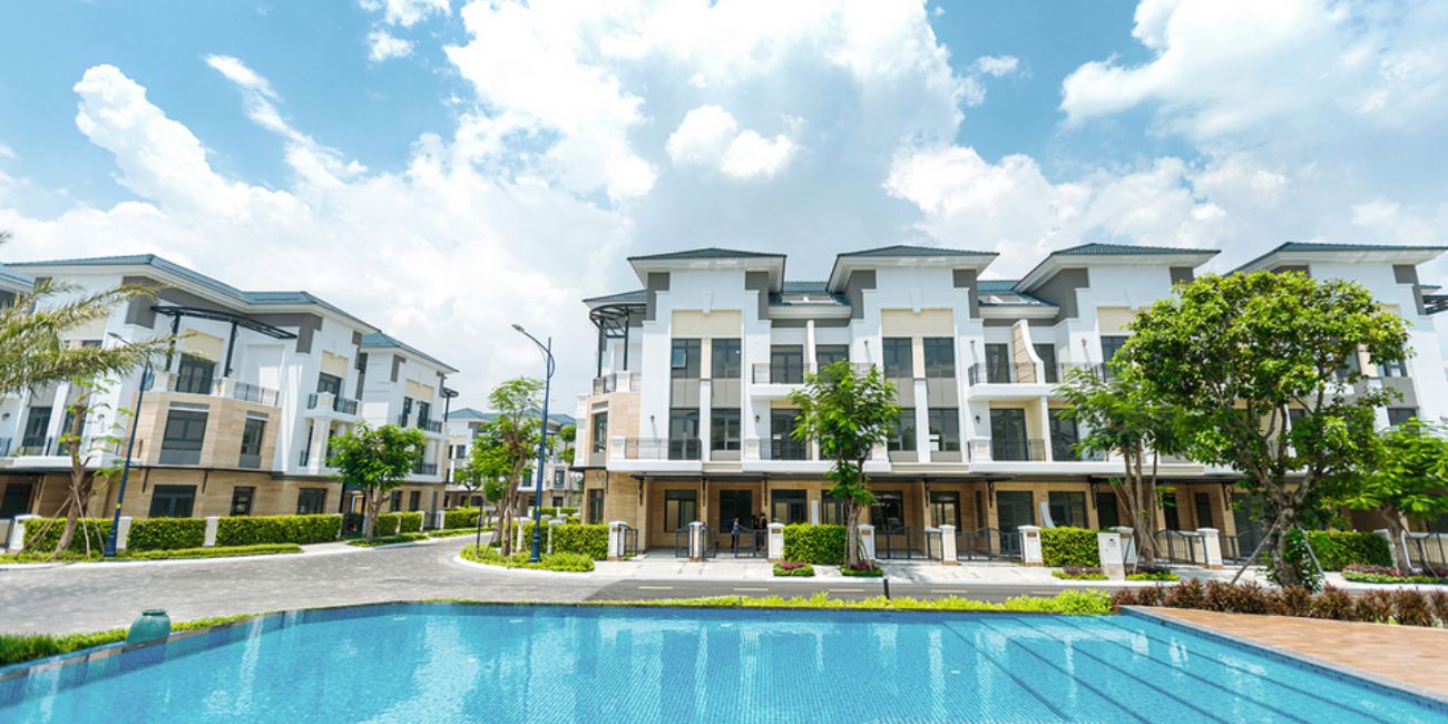 Dự án nhà phố biệt thự The Verosa có diện tích đa dạng 75-300m2