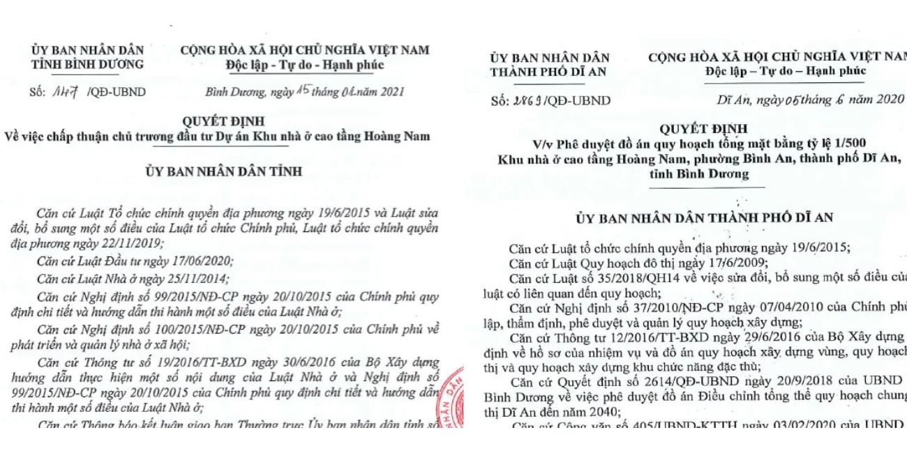 Dự án Honas Residence có đầy đủ pháp lý khi xây dựng và mua bán Dự án Honas Residence có đầy đủ pháp lý khi xây dựng và mua bán