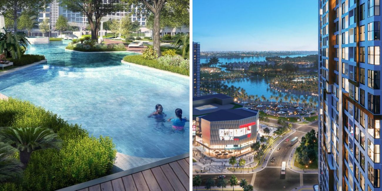 Quanh Lumiere Boulevard có nhiều tiện ích